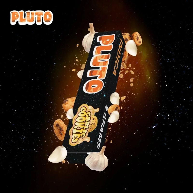 🌿 Garlic Cookies 2G Indica Pluto Labs Disposable Vape Pen – A Bold, Unique Flavor Experience! 🌿